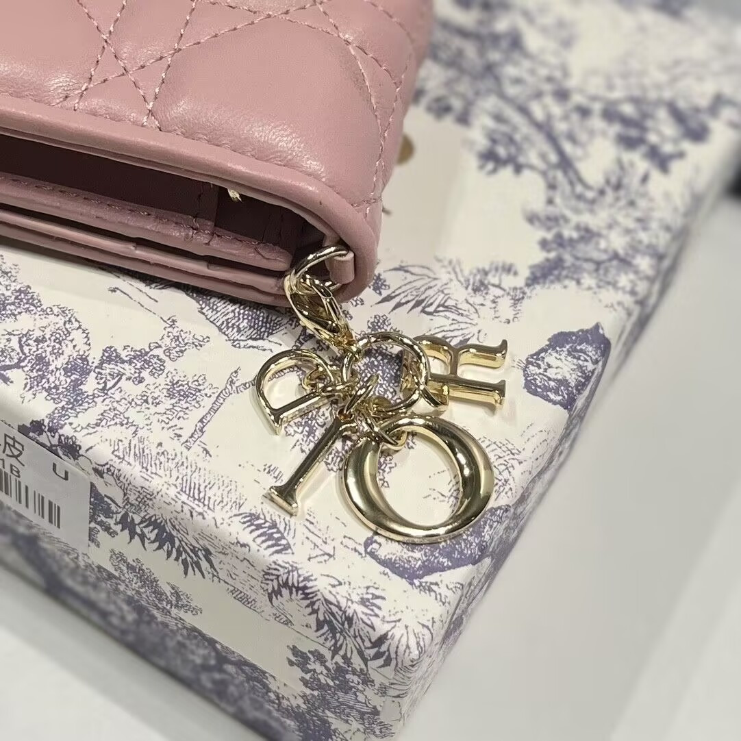 D*or mini lady D*or gardenia wallet 11x9x3cm