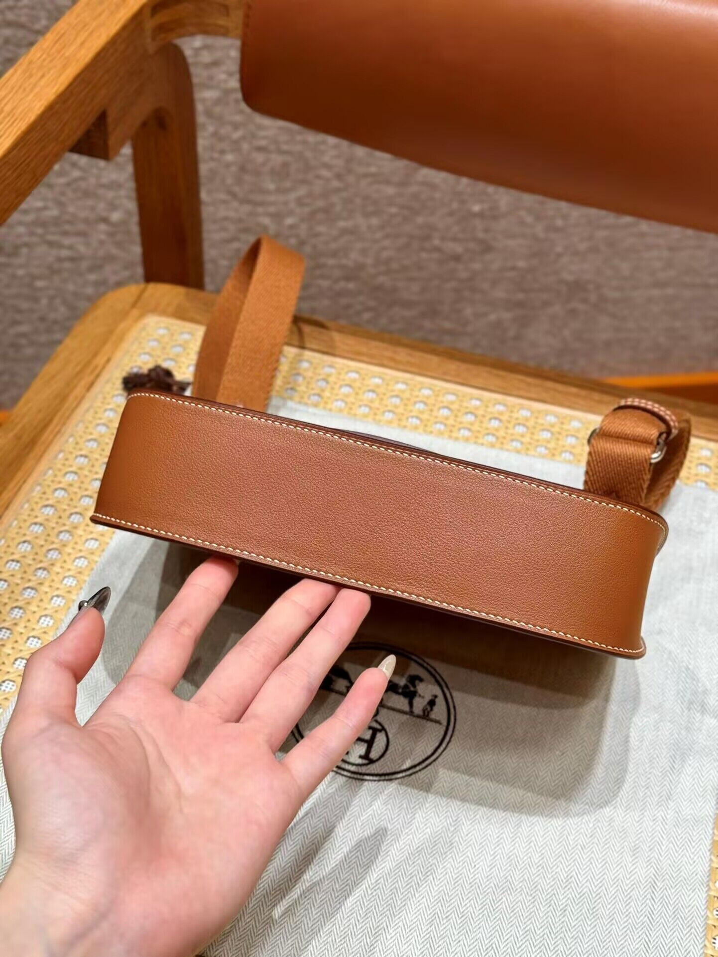 H**mes mini jypsiere 23×17×5cm