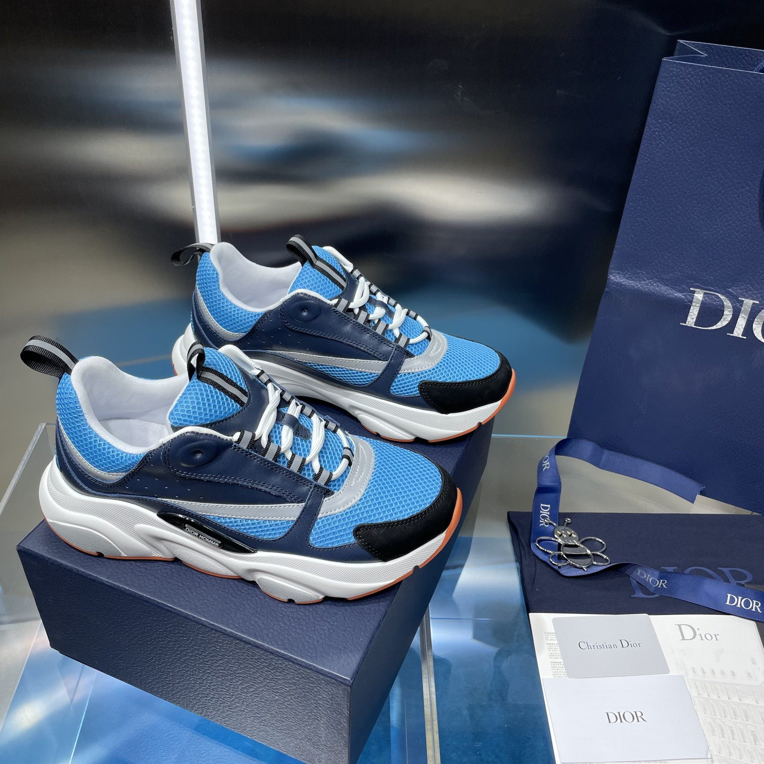 ua D*or b22 blue sneaker