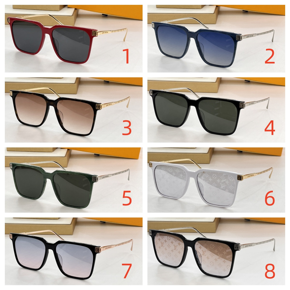 LV Sunglasses Z1826 56-15-145